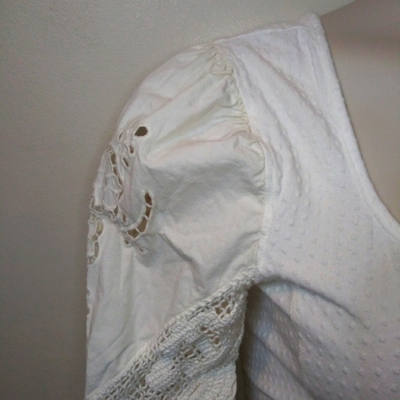 Free People Ivory Brunch Date Top - Picture 6 of 15